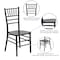 Flash Furniture HERCULES Series Black Wood Chiavari Chair, PK2 2-XS-BLACK-GG - alternate 5
